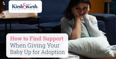 How to Find Support When Giving Your Baby Up for Adoption