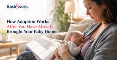 How Adoption Works After You Have Already Brought Your Baby Home